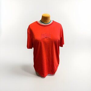 Oakley Men Red Crew Neck‎ Tee Embroidered Logo Short Sleeve Shirt, 2XL, T-shirt